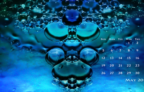 May Desktop Calendar