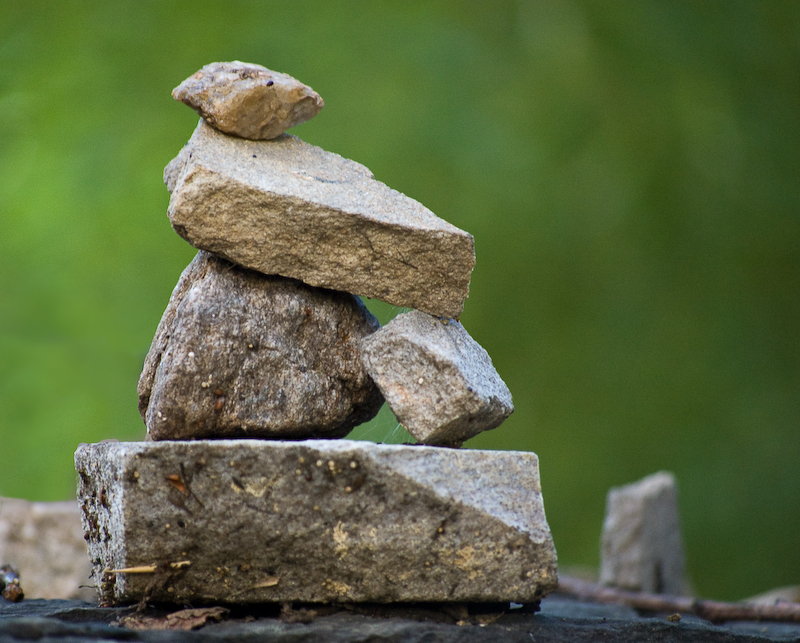 connecting rockstack fine art print