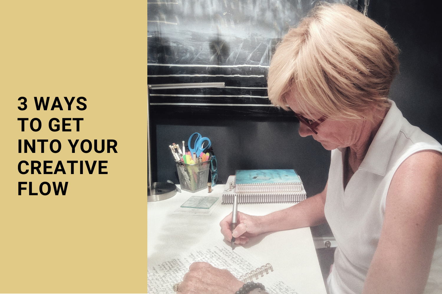 3 ways to get into your creative flow